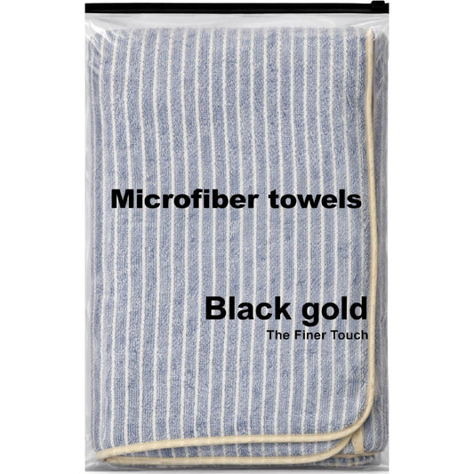 Black Gold Microfiber Towel (BG-113)