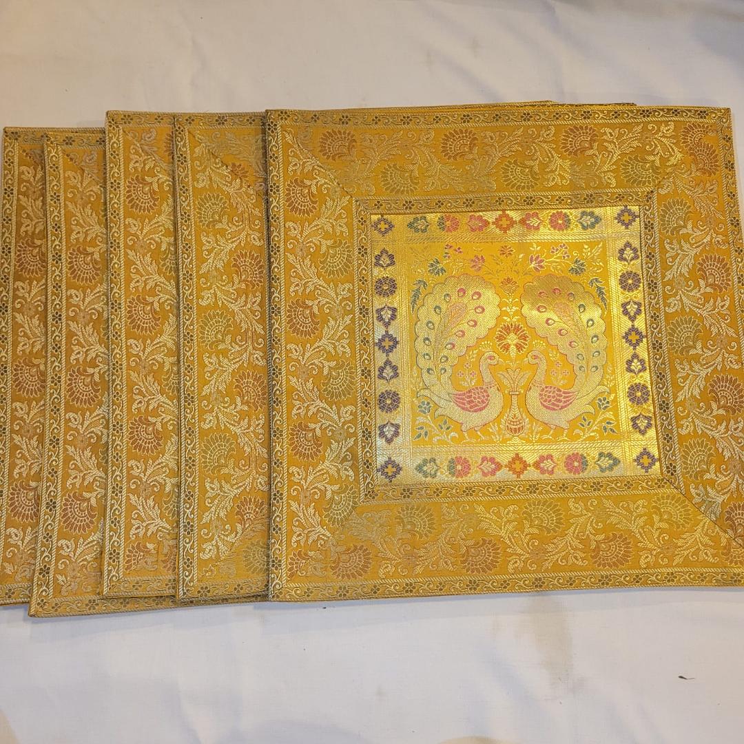 Golden Design Handcrafted Cushion Covers (Set of 5)