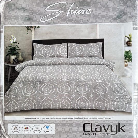 Shine Queen Size Cotton Bed Sheet