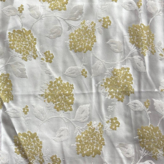 White and Yellow designed cushion covers (Set of 4)