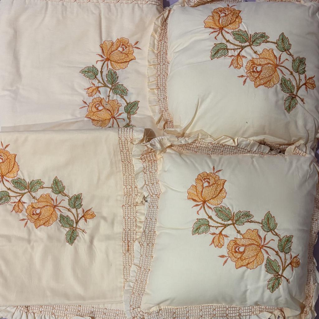 Embroidered Kids Bed Sets