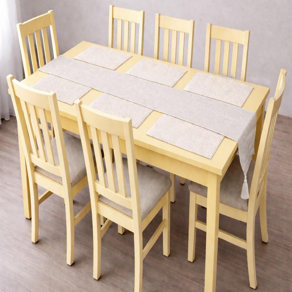 Beige Table Runner