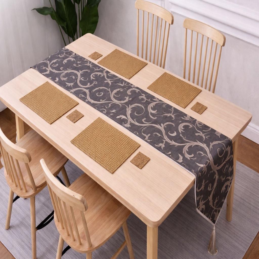 Brown Designer Table Runner