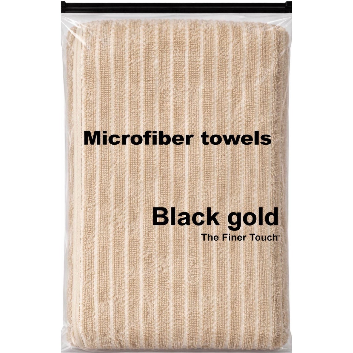 Black Gold Microfiber Towel (BG-113)