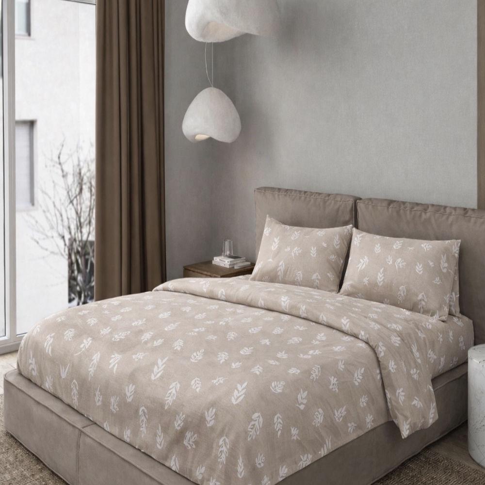 Shine Queen Size Cotton Bed Sheet