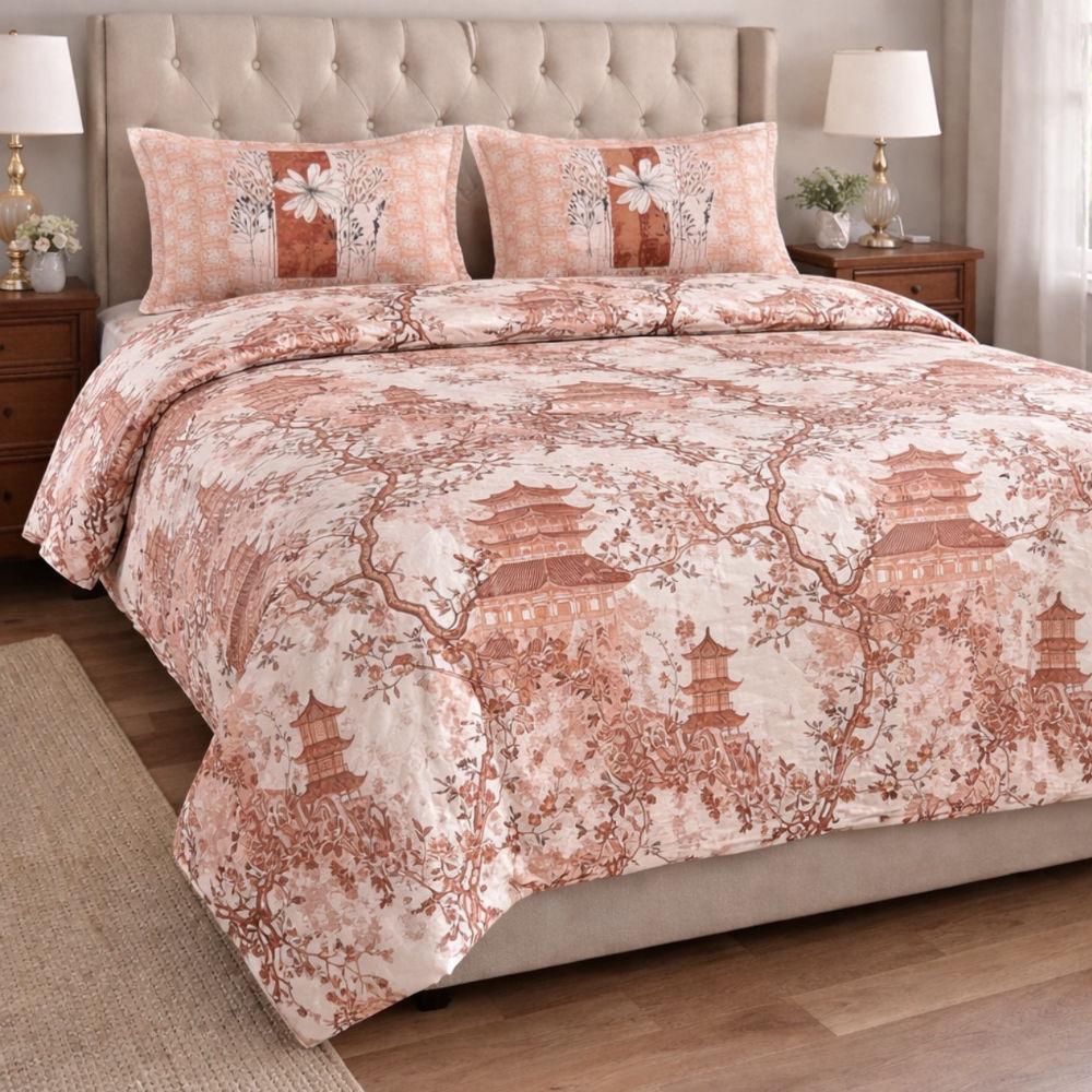 Coco Home Bedluxe Queen Size Cotton Bed Sheet (95013-A)