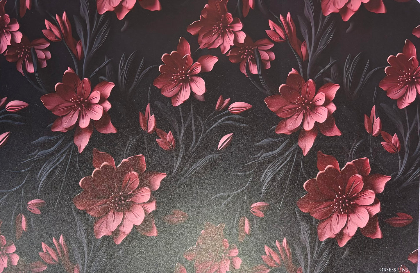 Dual Sided Flora Placemats and Coasters