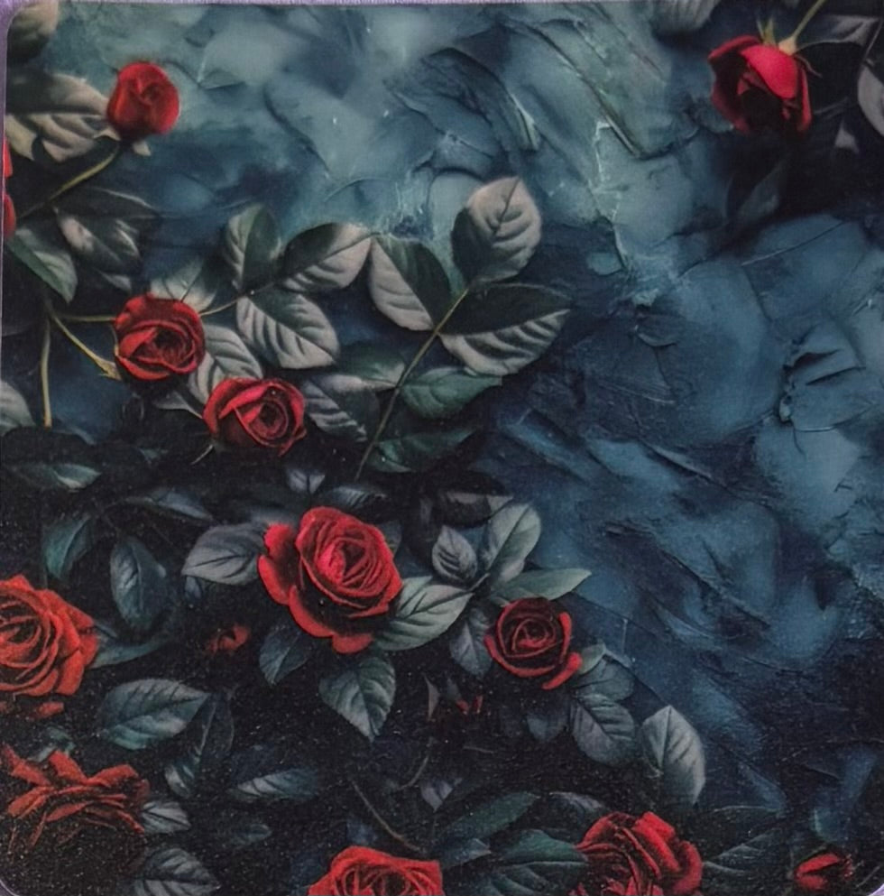 Dual Sided Flora Placemats and Coasters
