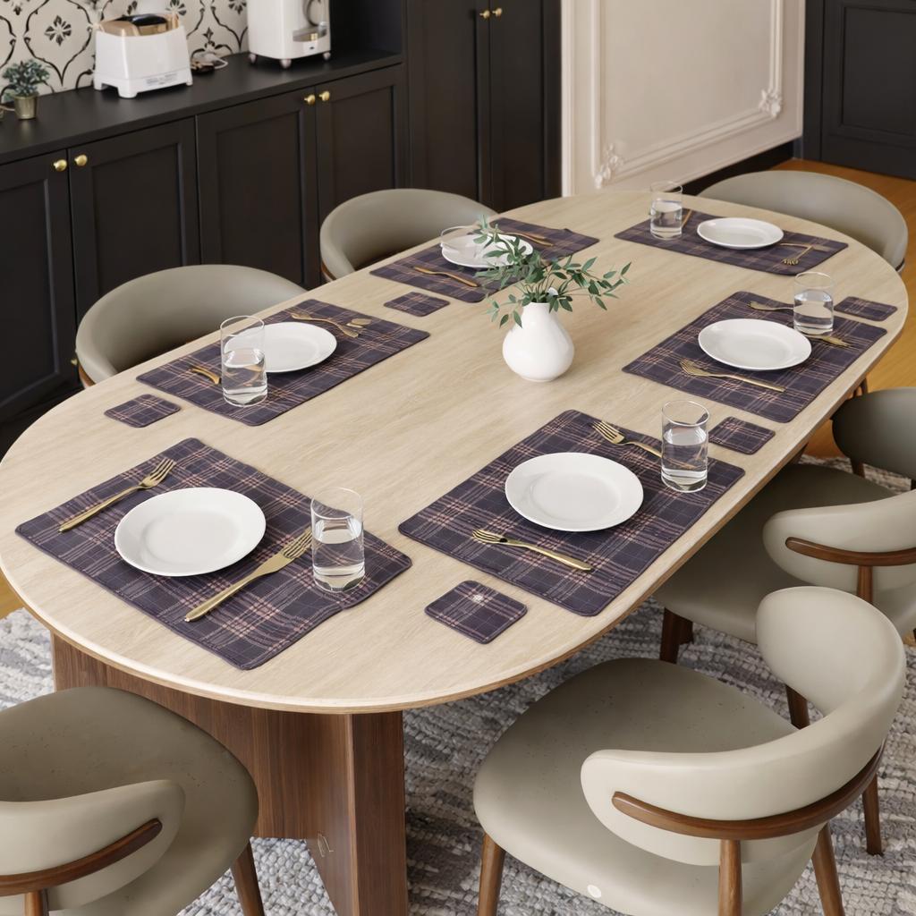 Dual Sided Flora Placemats and Coasters