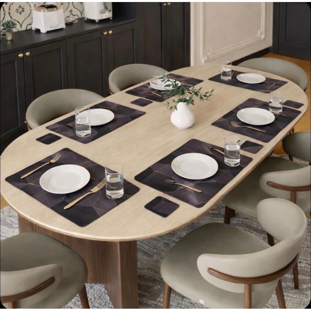 Dual Sided Flora Placemats and Coasters
