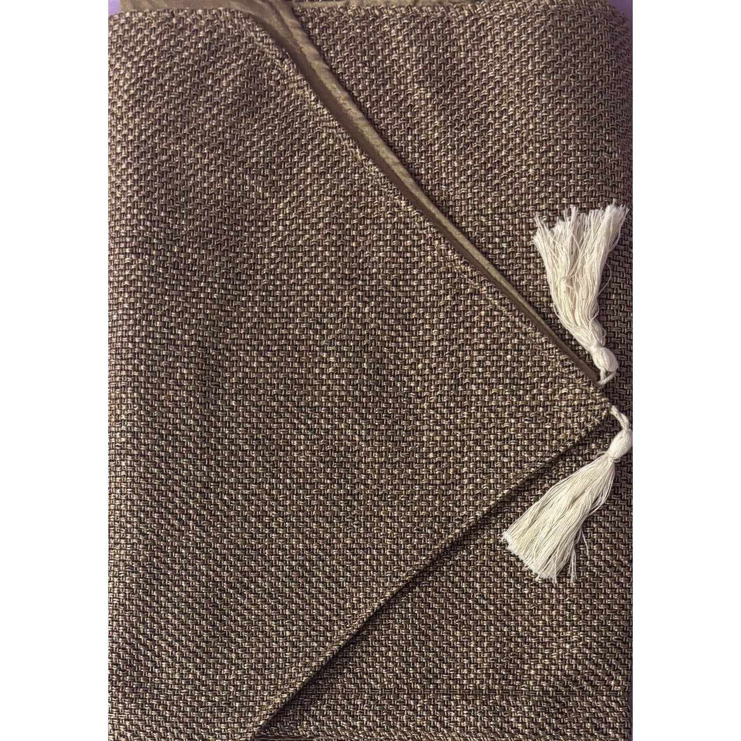 Brown Table Runner